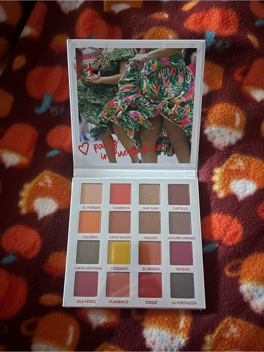 Puerto Rico Eyeshadow Palette